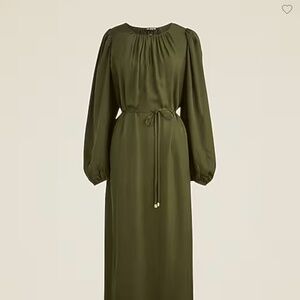 Drapey Tie-waist Dress | Brilliant Spruce